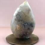 Freiformen - Blumenachat Flamme