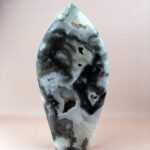 Freiformen - Moosachat Flamme