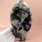 Freiformen - Moosachat Flamme – Bild 2