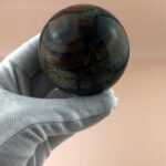 Kugeln - Ozean Jaspis Kugel 2 – Bild 3