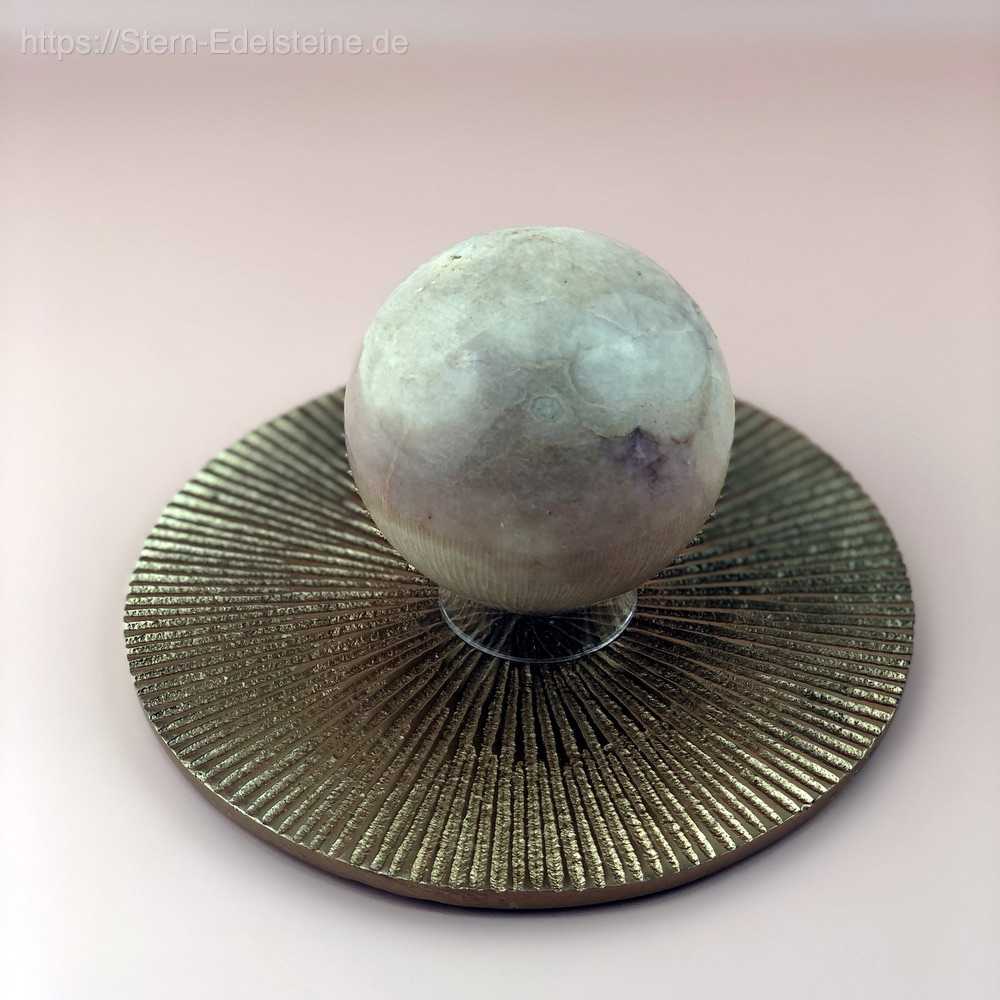 kugeln-Pink-Flower-Amethyst Kugeln - – Bild 1