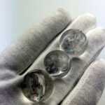 Kugeln - Bergkristall Mini Regenbogenkugel – Bild 2