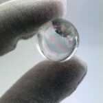 Kugeln - Bergkristall Mini Regenbogenkugel – Bild 3