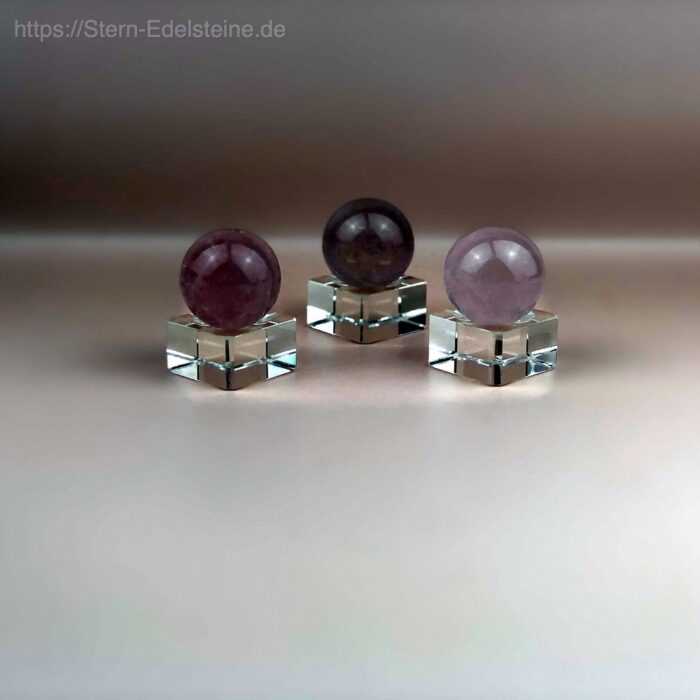 kugeln-Star-Rosenquarz-Kugel-klein Kugeln - Stern Rosenquarz klein – Bild 2