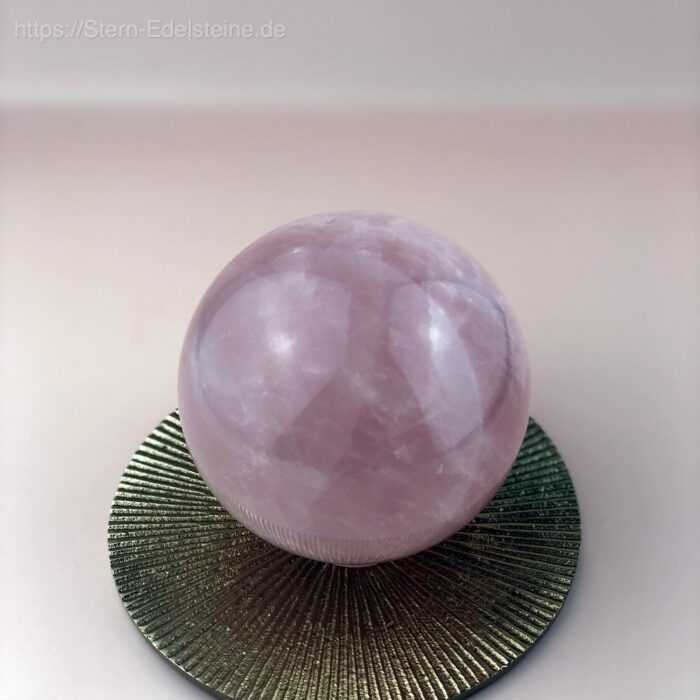 kugeln-XXL-Rosenqaurz-mit-Star Kugeln - Stern Rosenquarz klein – Bild 3