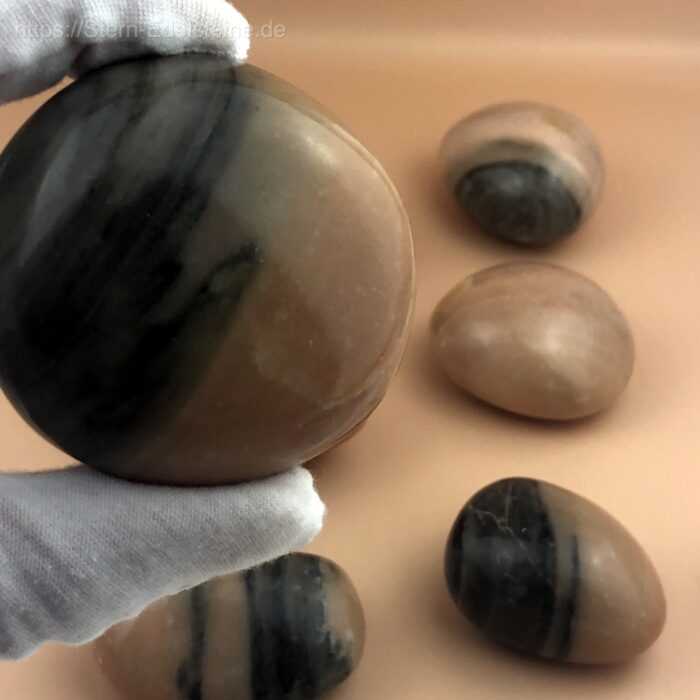 Palm- und Sorgensteine - Calcit Palmstein – Bild 2