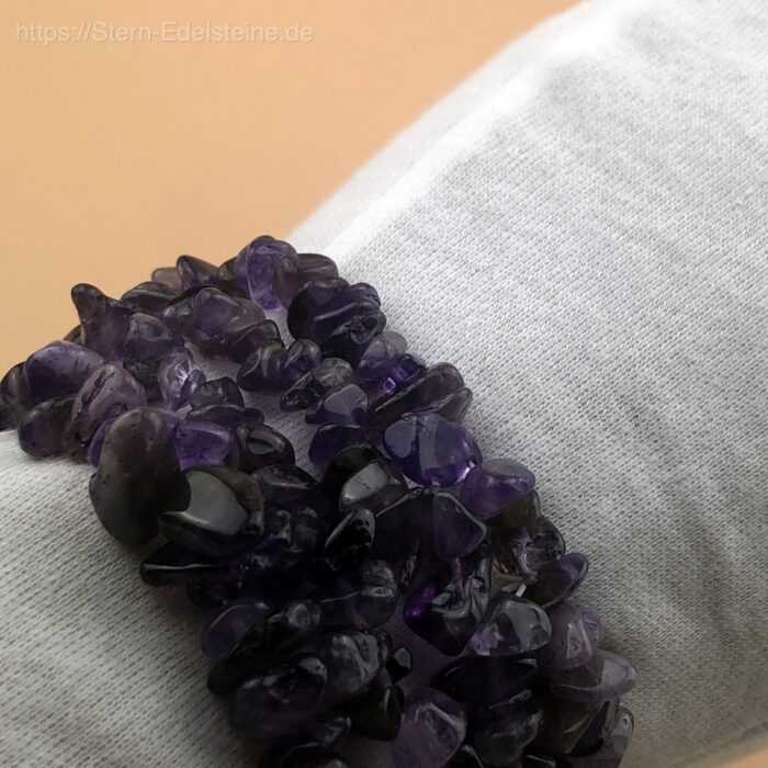 schmuck-Amethyst-Splitter-2 Schmuck - Amethyst Splitterarmband – Bild 2