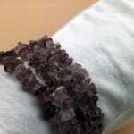 Schmuck - Erdbeerquarz Splitterarmband – Bild 2