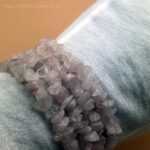 Schmuck - Rosenquarz Splitterarmband – Bild 2