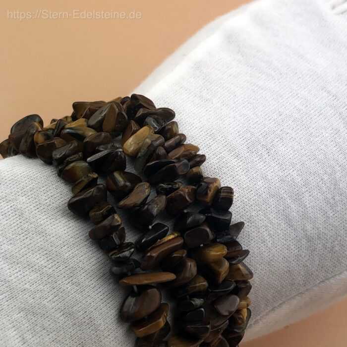 Schmuck - Tigerauge Splitterarmband – Bild 2