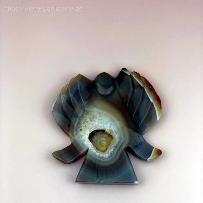 schnitzereien-Achat-Engel Schnitzereien - Engel Achat Druzy – Bild 1