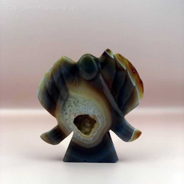 schnitzereien-Achat-engel5 Schnitzereien - Engel Achat Druzy – Bild 2