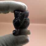 Schnitzereien - Eule Amethyst