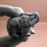 Schnitzereien - Elefanten Howlith – Bild 2