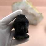 Schnitzereien - Buddhakopf Labradorit – Bild 2