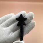 Schnitzereien - Zauberstab Lepidolit – Bild 2