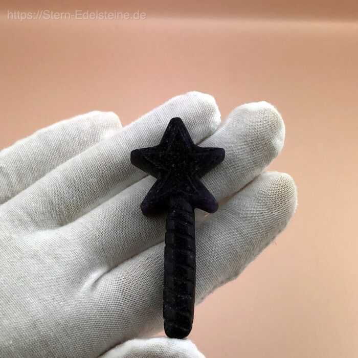 Schnitzereien - Zauberstab Lepidolit – Bild 2