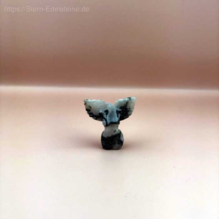 Schnitzereien - Wingsbody Moosachat – Bild 1