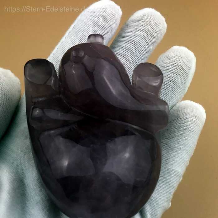 Schnitzereien - Human Hearts Rosenquarz – Bild 1