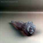 Schnitzereien - Rose Rosenquarz XL – Bild 2
