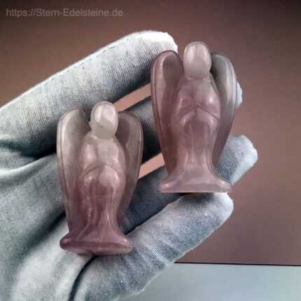 Schnitzereien - Engel Rosenquarz