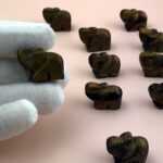 Schnitzereien - Elefanten Tigerauge – Bild 2