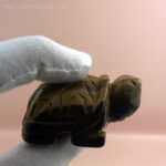 Schnitzereien - Schildkröten Tigerauge – Bild 2