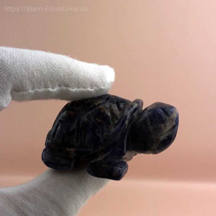 Schnitzereien - 2 Schildkröten Lapislazuli – Bild 2
