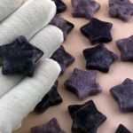 Schnitzereien - Sterne Lepidoliith – Bild 2