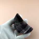 Schnitzereien - Chevron Amethyst Mondschale – Bild 2