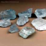 Trommelsteine - Bergkristall Rohstein S – Bild 2