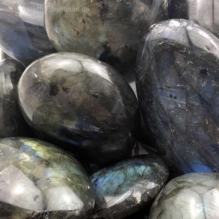 Trommelsteine - Labradorit – Bild 2