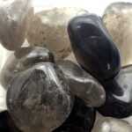 Trommelsteine - Rauchquarz