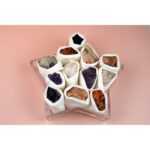 Cluster - Bunte Amethyst Stufen