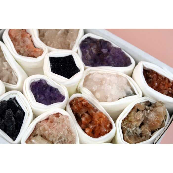 Cluster - Bunte Amethyst Stufen – Bild 2