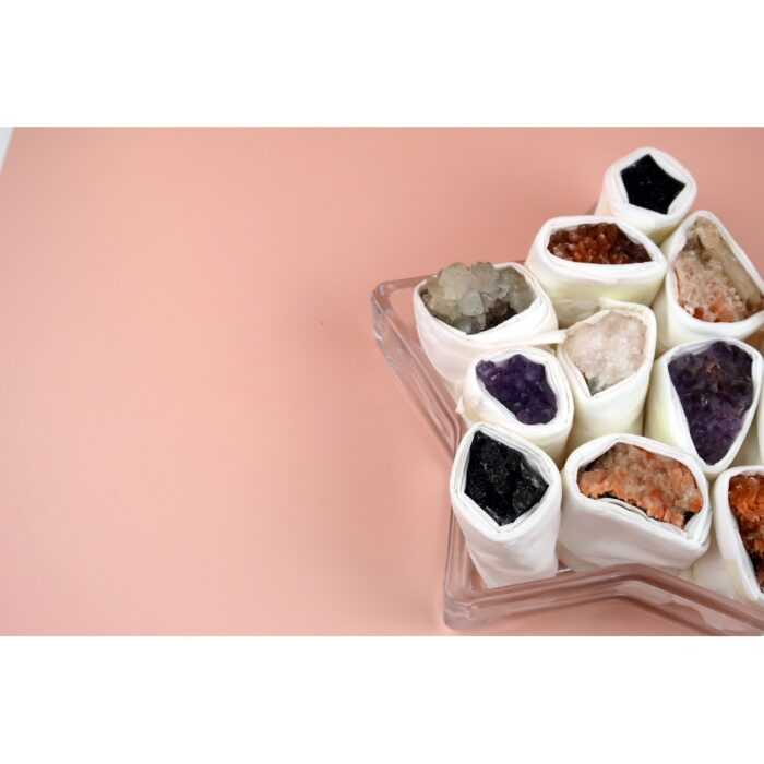 Cluster - Bunte Amethyst Stufen – Bild 3