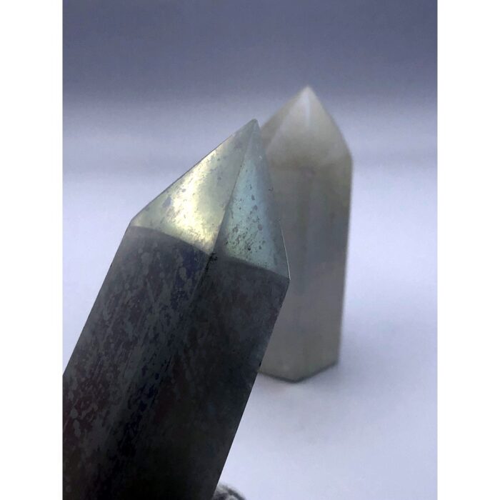 SALE - Aura Calcit Turm – Bild 2