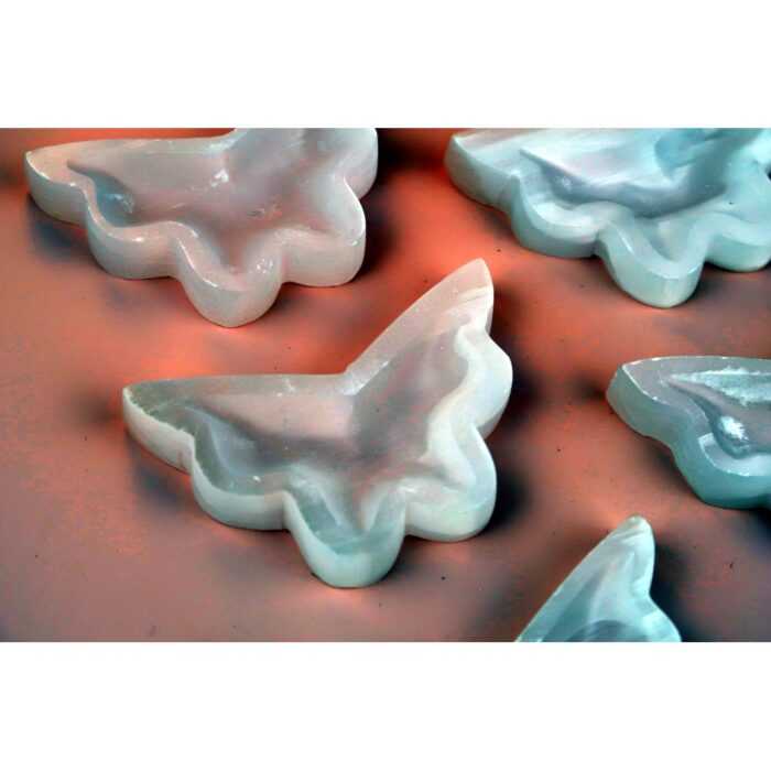 Schnitzereien - Selenit Schmetterling – Bild 3